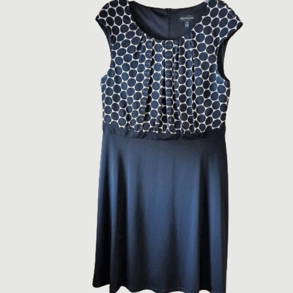 Connected Apparel Fit & Flare Dress | Size: 16